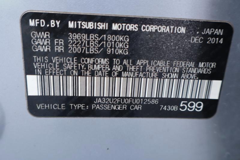 Mitsubishi Lancer ES CVT 2015