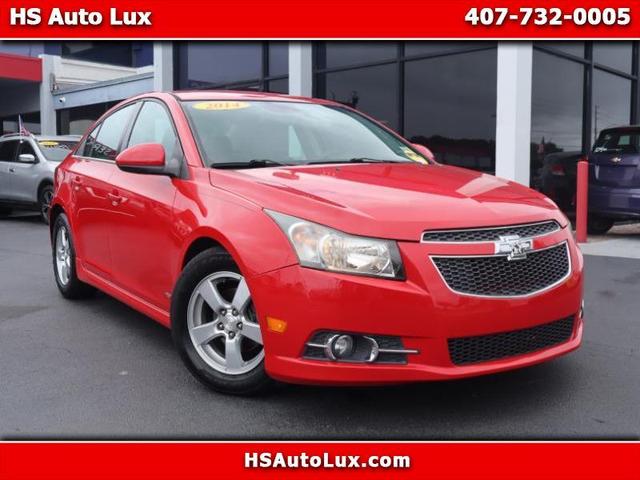 Red 2014 Chevrolet Cruze 1LT Sedan FWD Sedan Front-Wheel Drive Automatic