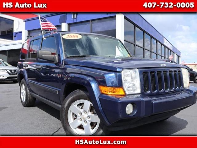 Blue 2006 Jeep Commander Base SUV / Crossover Rear-Wheel Drive Automatic