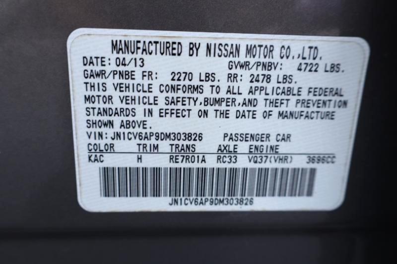 Infiniti G Sedan 37 Journey 2013