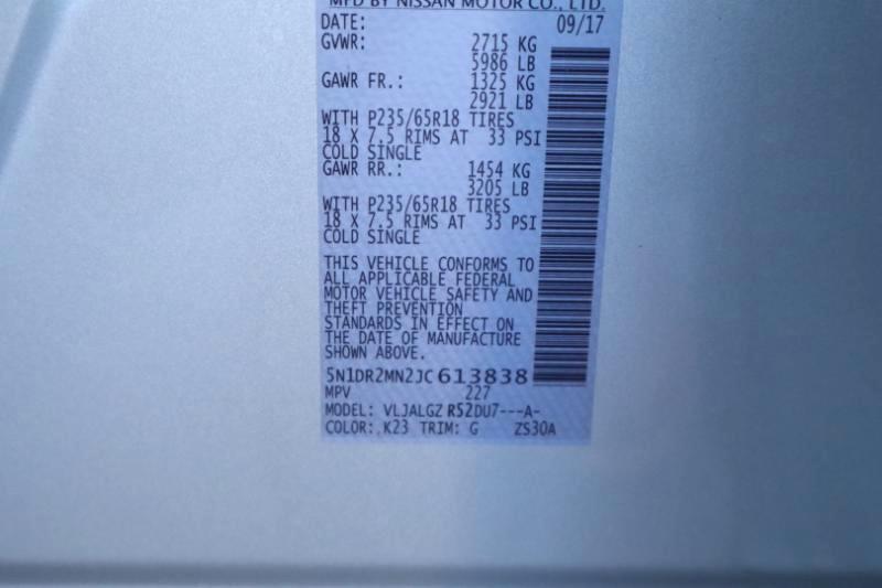 Nissan Pathfinder S 2WD 2018