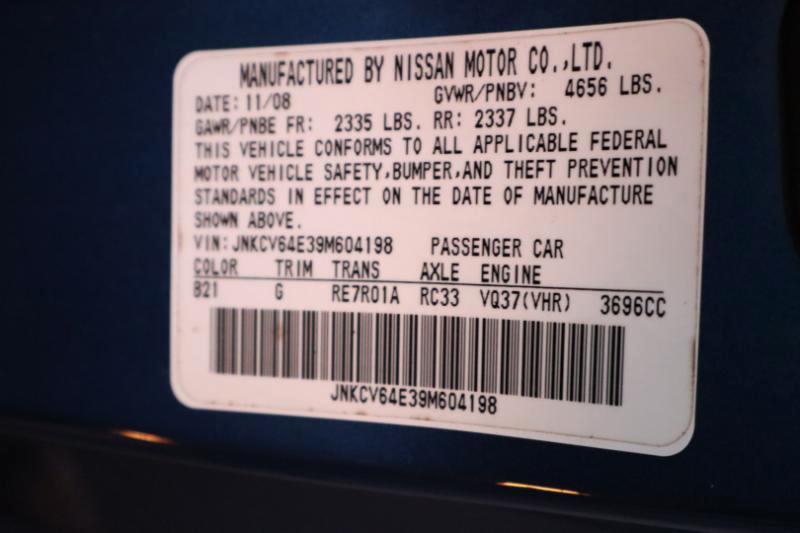 Infiniti G Coupe G37 2009