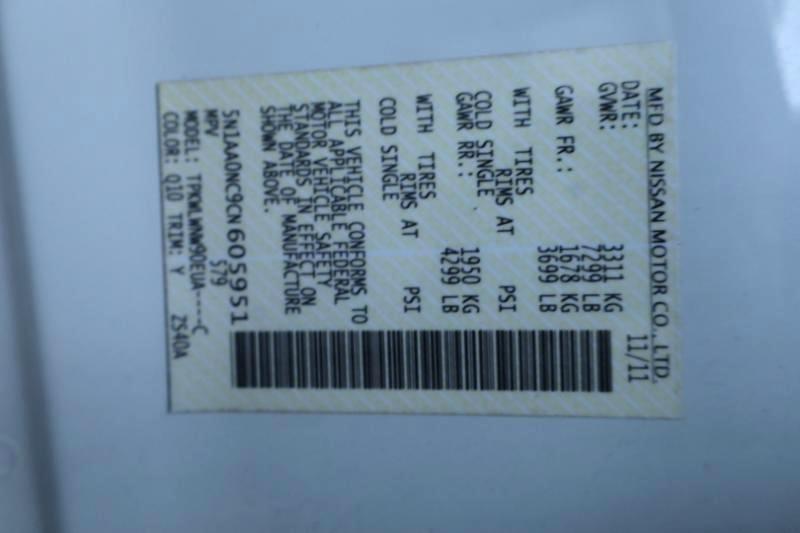 Nissan Armada SL 4WD 2012