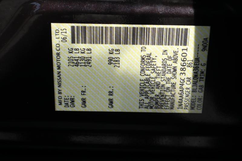 Nissan Maxima 3.5 S 2016