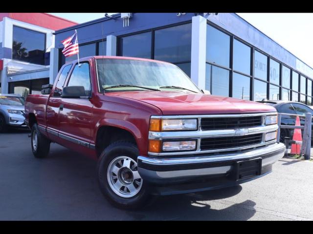 Red 1997 Chevrolet C/K 1500 Pickup Truck Automatic