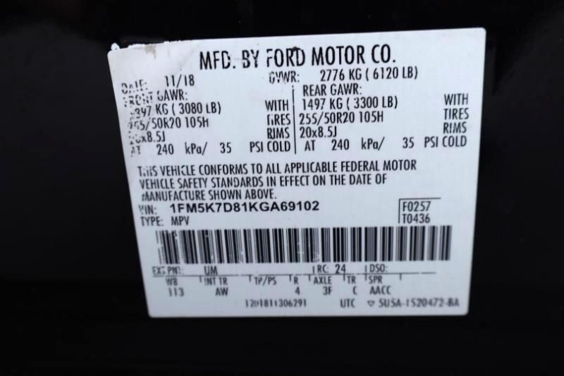 Ford Explorer XLT FWD 2019