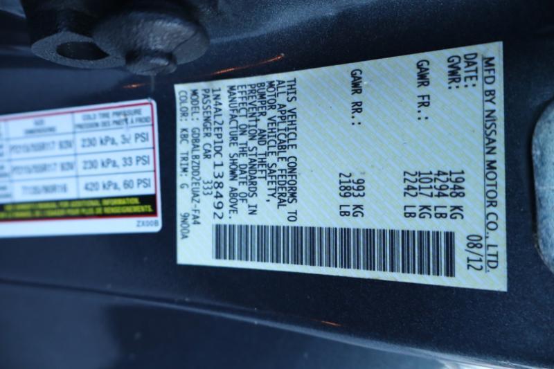 Nissan Altima 2.5 S CVT Coupe 2013