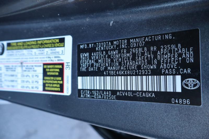 Toyota Camry XLE 2008