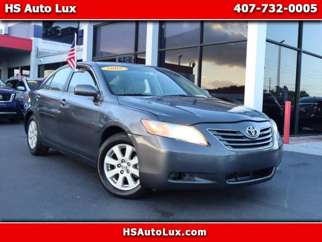 Gray 2008 Toyota Camry XLE Sedan Front-Wheel Drive Automatic