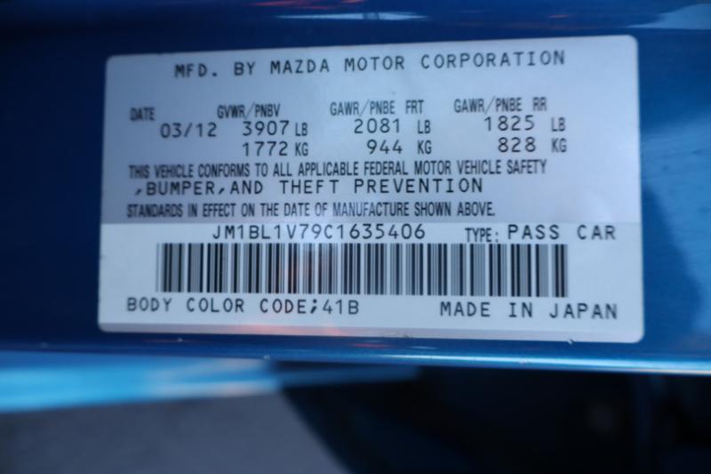 Mazda MAZDA3 i Touring 4-door 2012