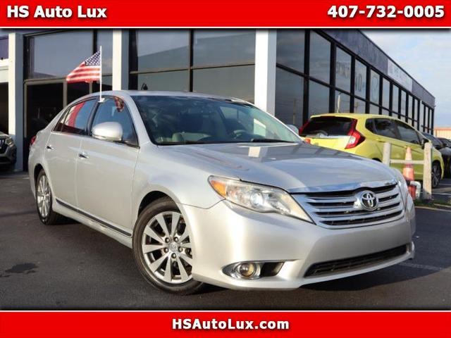 Silver 2012 Toyota Avalon Base Sedan Front-Wheel Drive Automatic