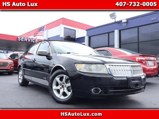 Black 2007 Lincoln MKZ FWD Sedan Front-Wheel Drive Automatic