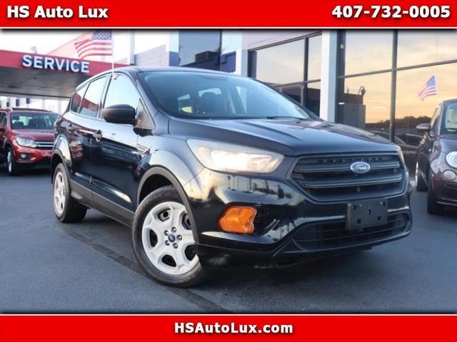 Black 2018 Ford Escape Titanium FWD SUV / Crossover Front-Wheel Drive Automatic