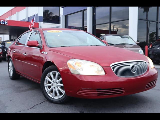 Red 2008 Buick Lucerne CXL FWD Sedan Front-Wheel Drive Automatic