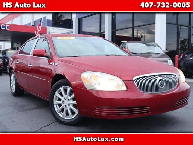 Red 2008 Buick Lucerne CXL FWD Sedan Front-Wheel Drive Automatic
