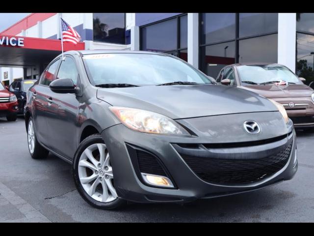 Gray 2011 Mazda MAZDA3 s Sport Sedan Front-Wheel Drive Automatic