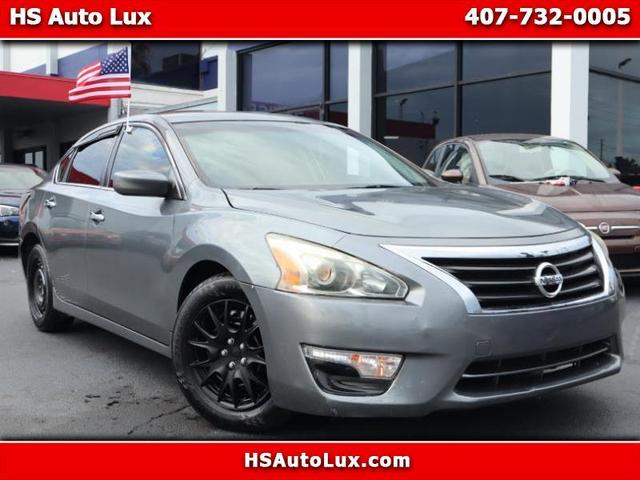 Gray 2015 Nissan Altima 2.5 SV Sedan Front-Wheel Drive Automatic