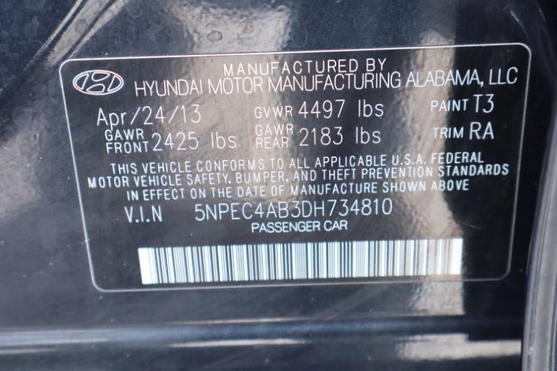 Hyundai Sonata Limited Auto 2013