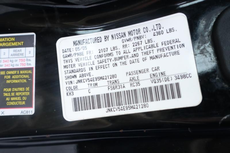 Infiniti G35 Coupe 2005