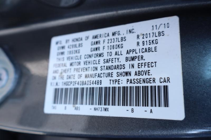 Honda Accord LX-P Sedan AT 2011