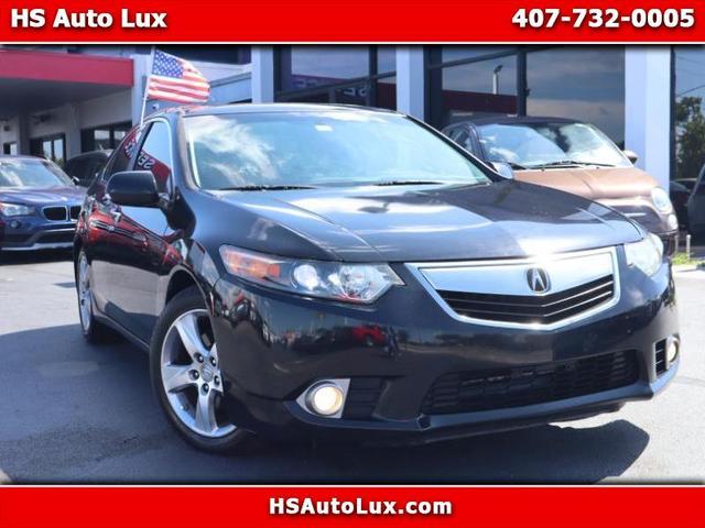 Black 2011 Acura TSX Sedan Automatic