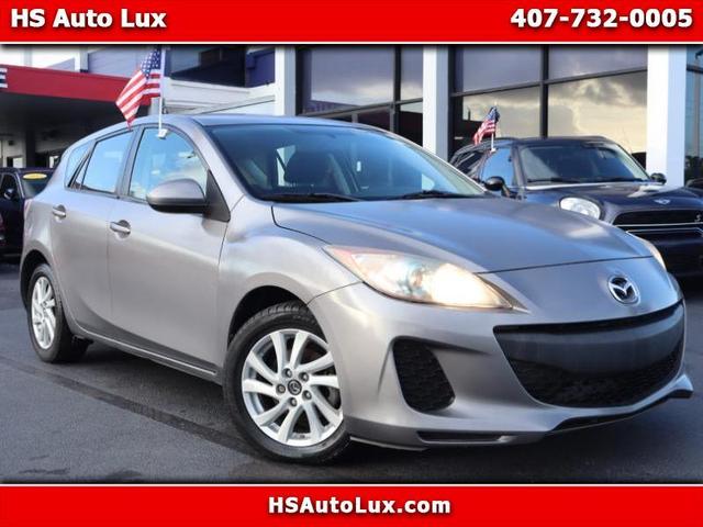 Gray 2013 Mazda MAZDA3 Hatchback Front-Wheel Drive Automatic