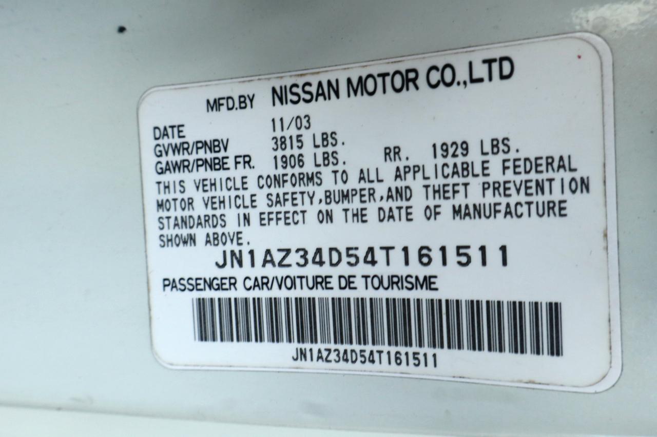 Nissan 350Z 2dr Cpe Enthusiast Auto 2004