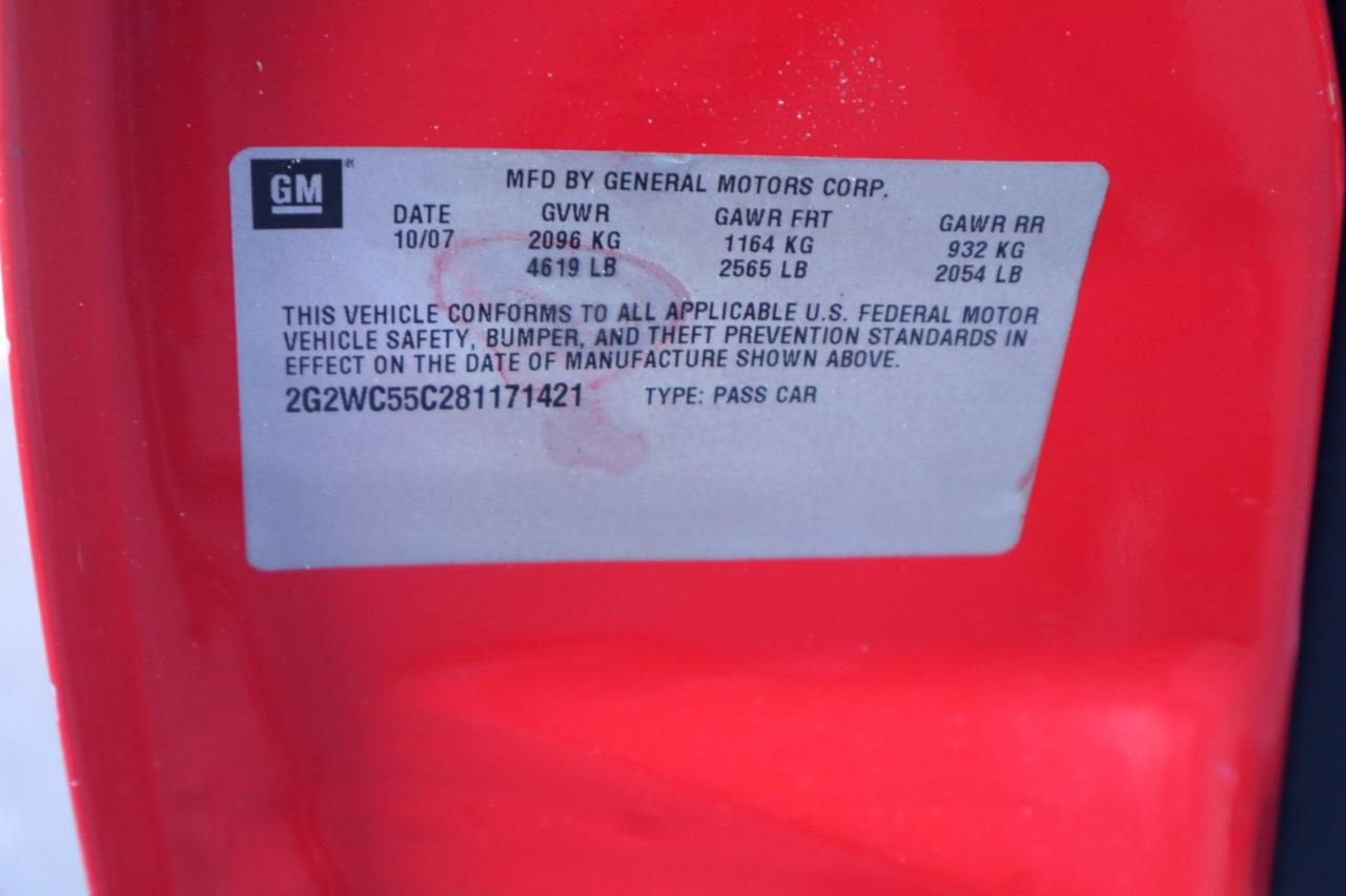 Pontiac Grand Prix 4dr Sdn GXP 2008