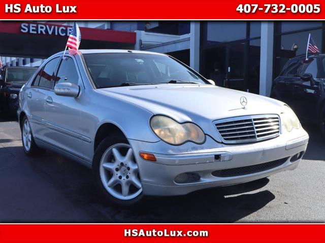 Silver 2001 Mercedes-Benz C-Class Sedan Automatic