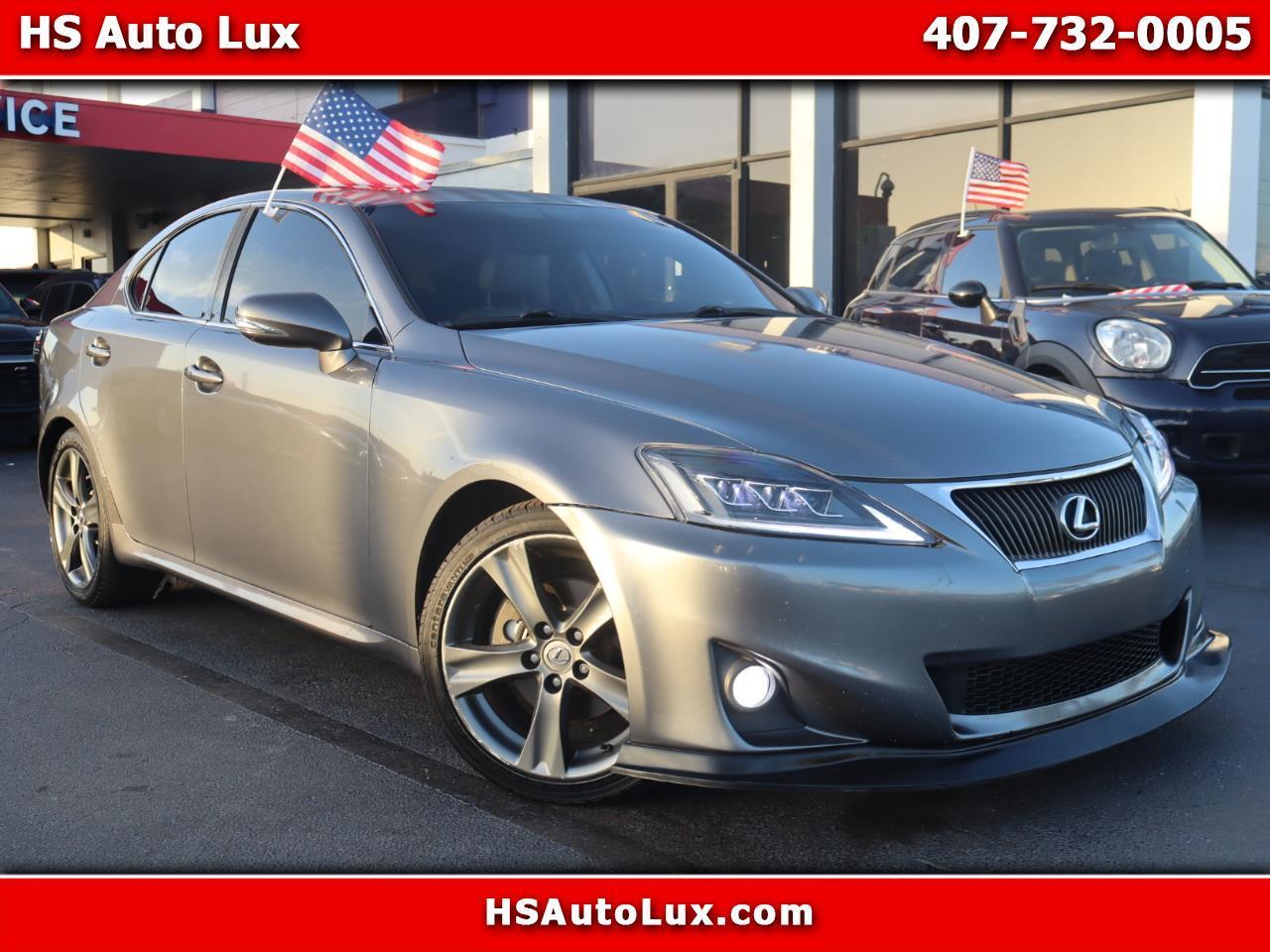 Lexus IS 250 4dr Sport Sdn RWD 2012
