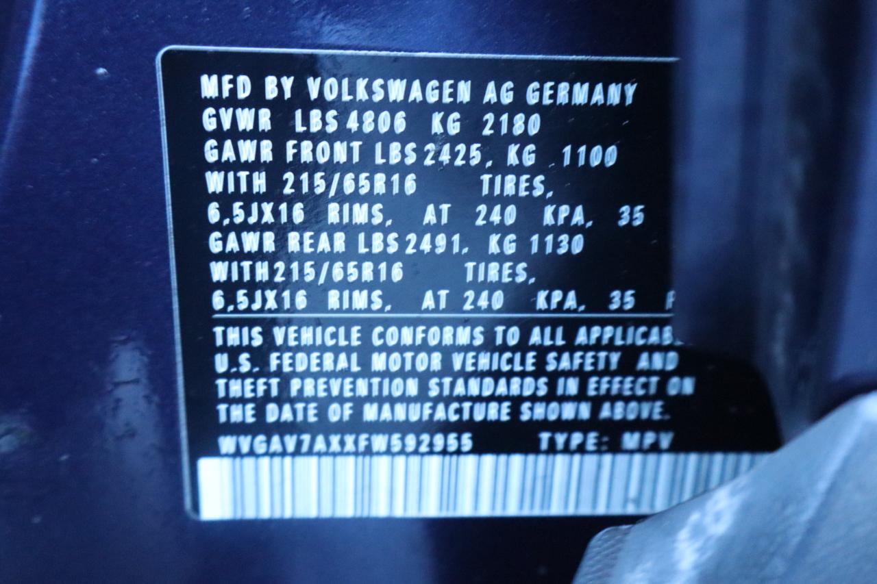 Volkswagen Tiguan 2WD 4dr Auto S 2015