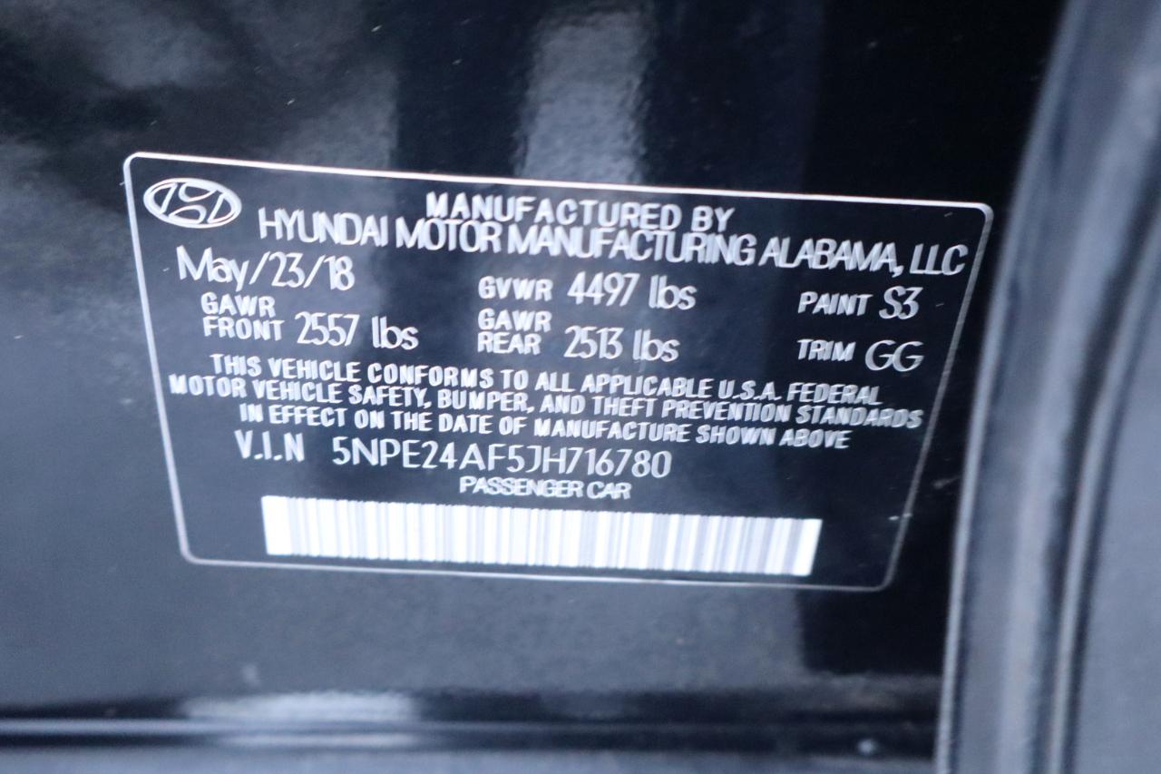 Hyundai Sonata SE 2.4L 2018