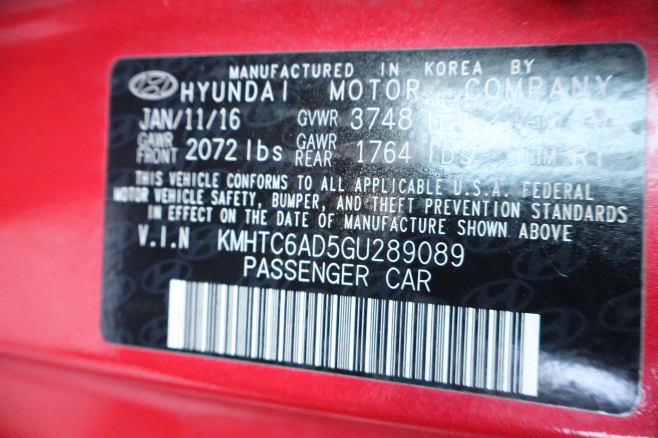 Hyundai Veloster 3dr Cpe Auto 2016