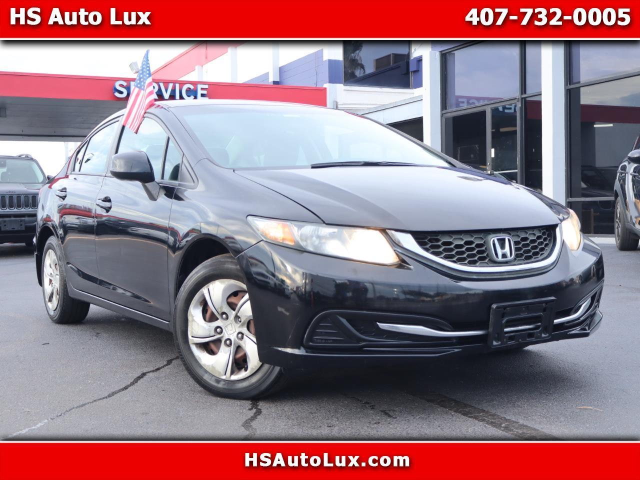 Honda Civic Sdn 4dr Auto LX 2013