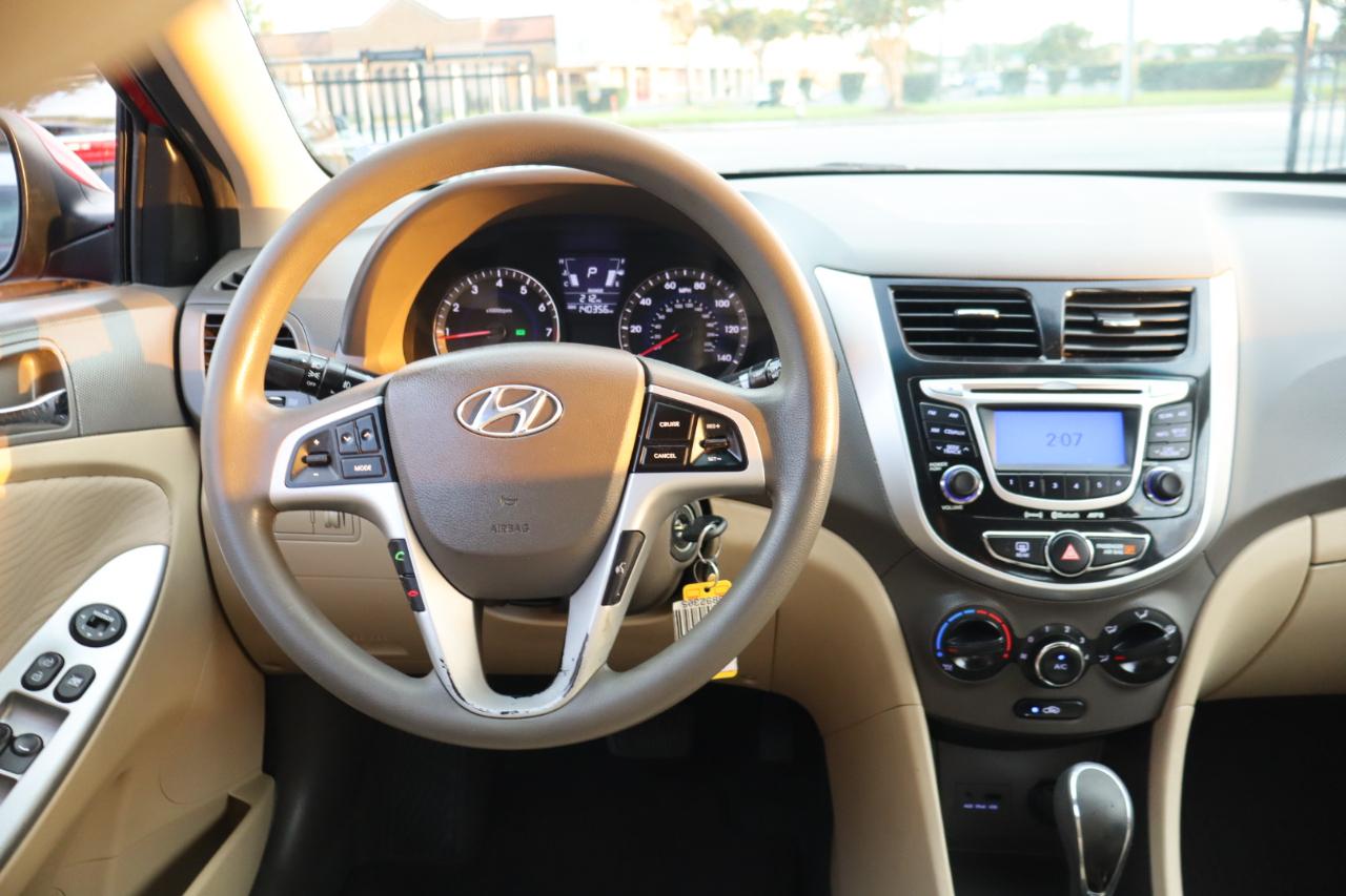 Hyundai Accent 4dr Sdn Auto GLS 2013