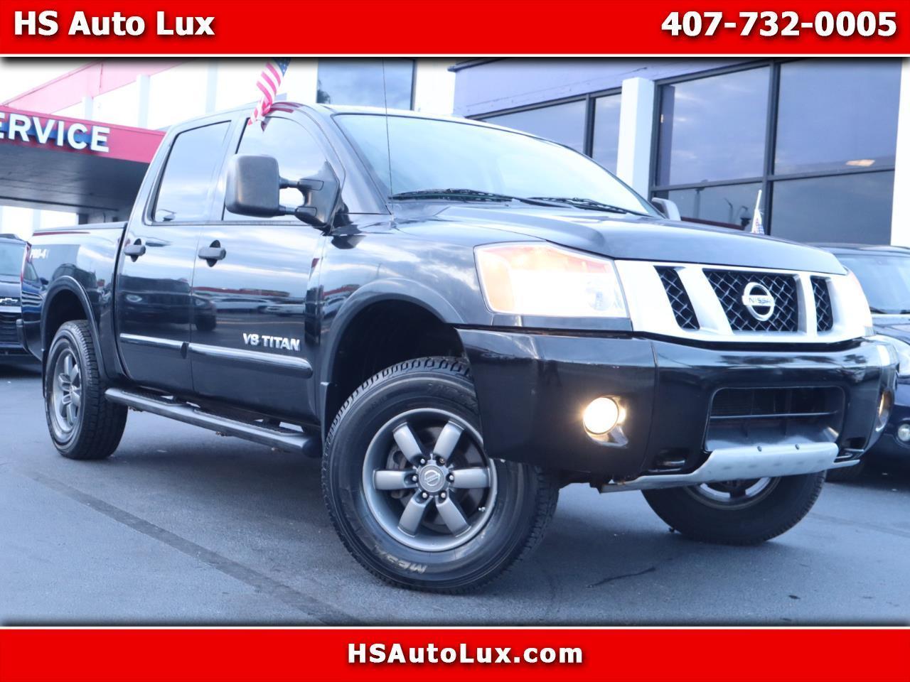 Nissan Titan 4WD Crew Cab SWB PRO-4X 2015