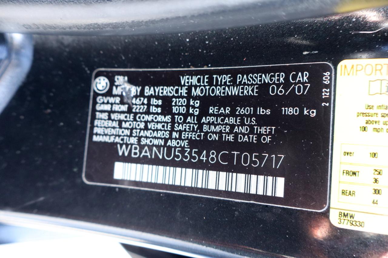 BMW 5 Series 4dr Sdn 528i RWD 2008