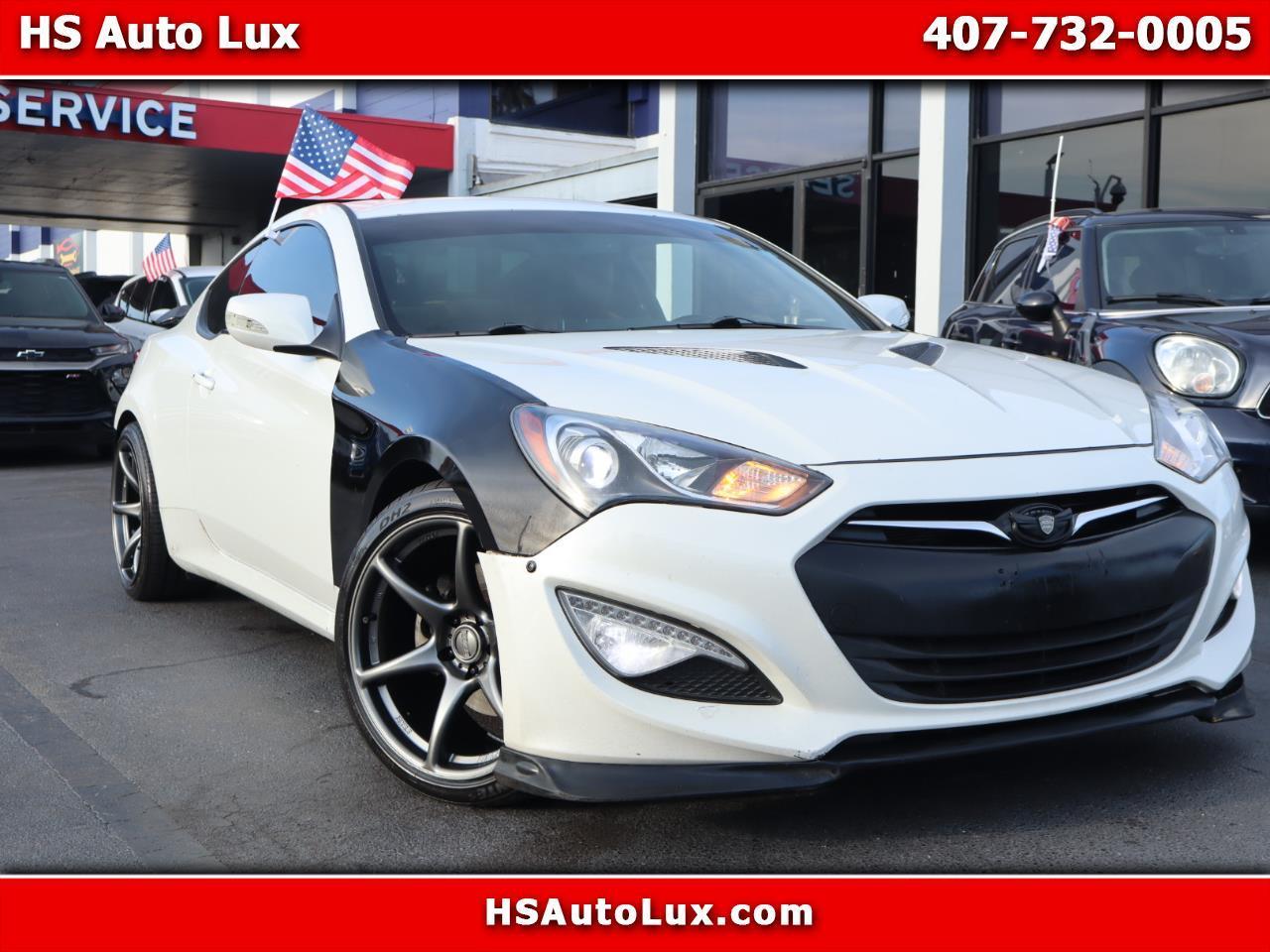 Hyundai Genesis Coupe 2dr V6 3.8L Auto Grand Touring w/Tan Lth 2013
