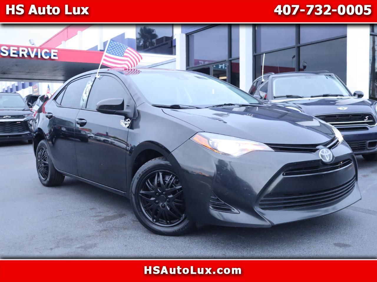 Toyota Corolla XLE CVT (Natl) 2018