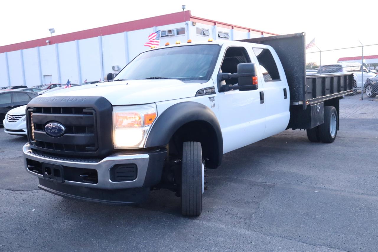 Ford Super Duty F-450 DRW 4WD Crew Cab 176" WB 60" CA XLT 2014