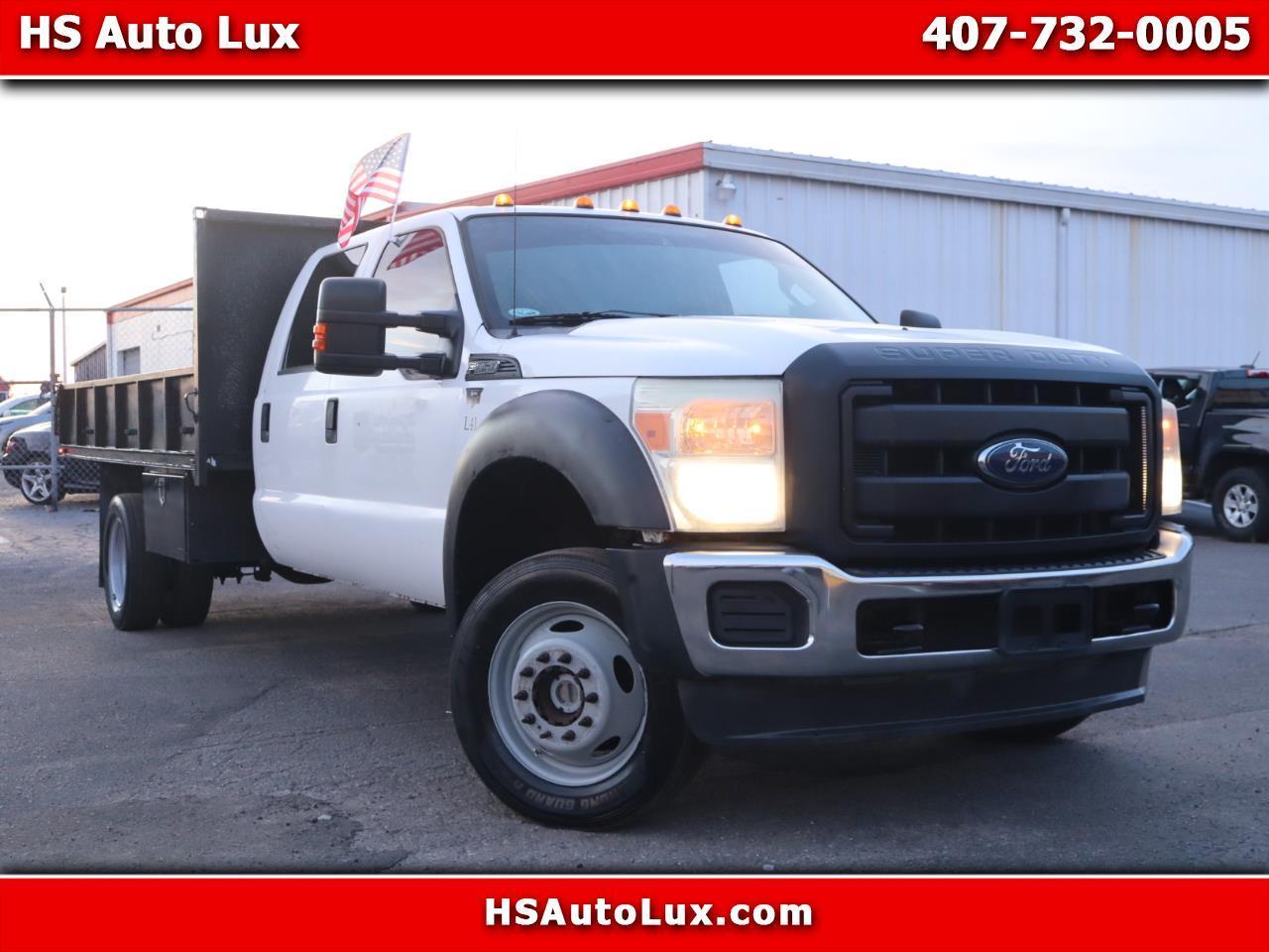 Ford Super Duty F-450 DRW 4WD Crew Cab 176" WB 60" CA XLT 2014