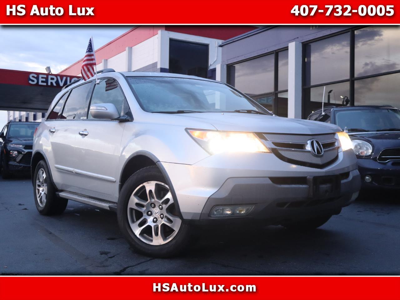 Acura MDX 4WD 4dr Tech Pkg 2008