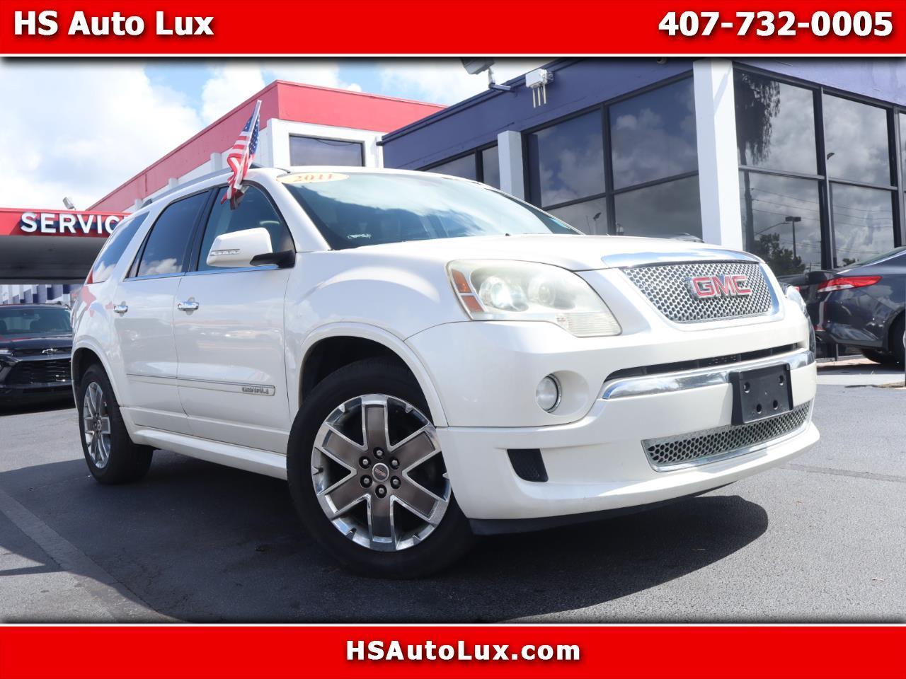 GMC Acadia AWD 4dr Denali 2011