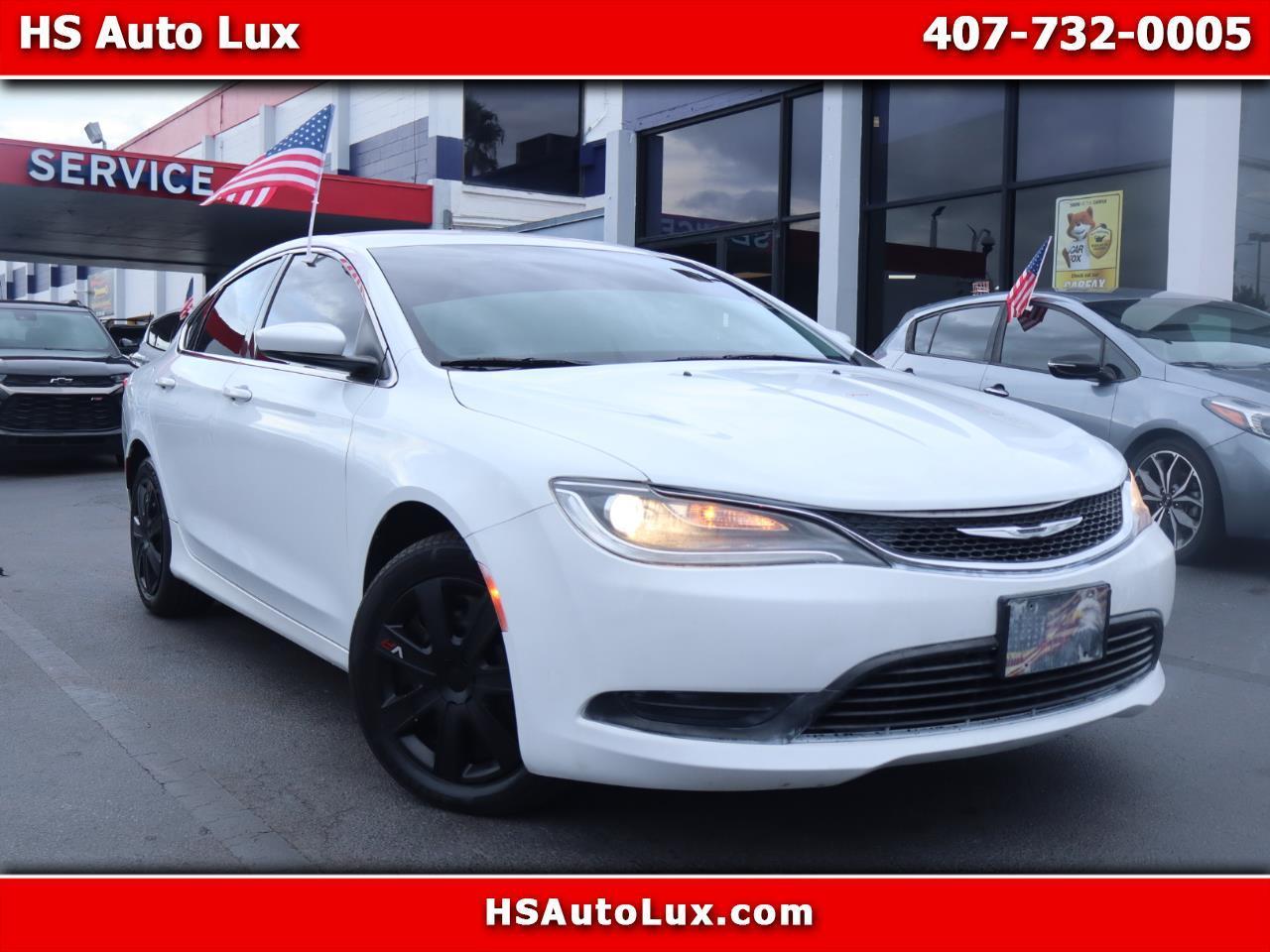 Chrysler 200 4dr Sdn LX FWD 2016
