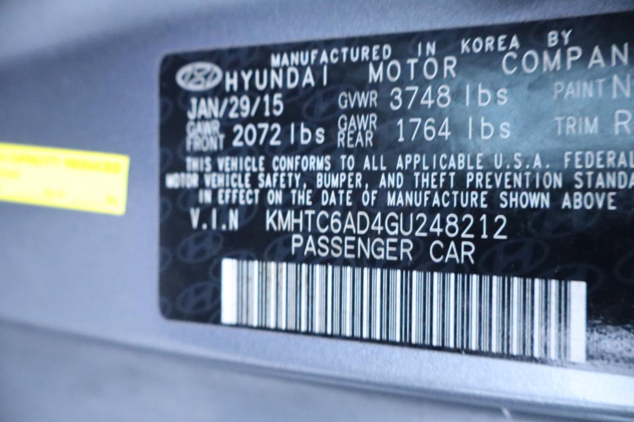 Hyundai Veloster 3dr Cpe Auto 2016