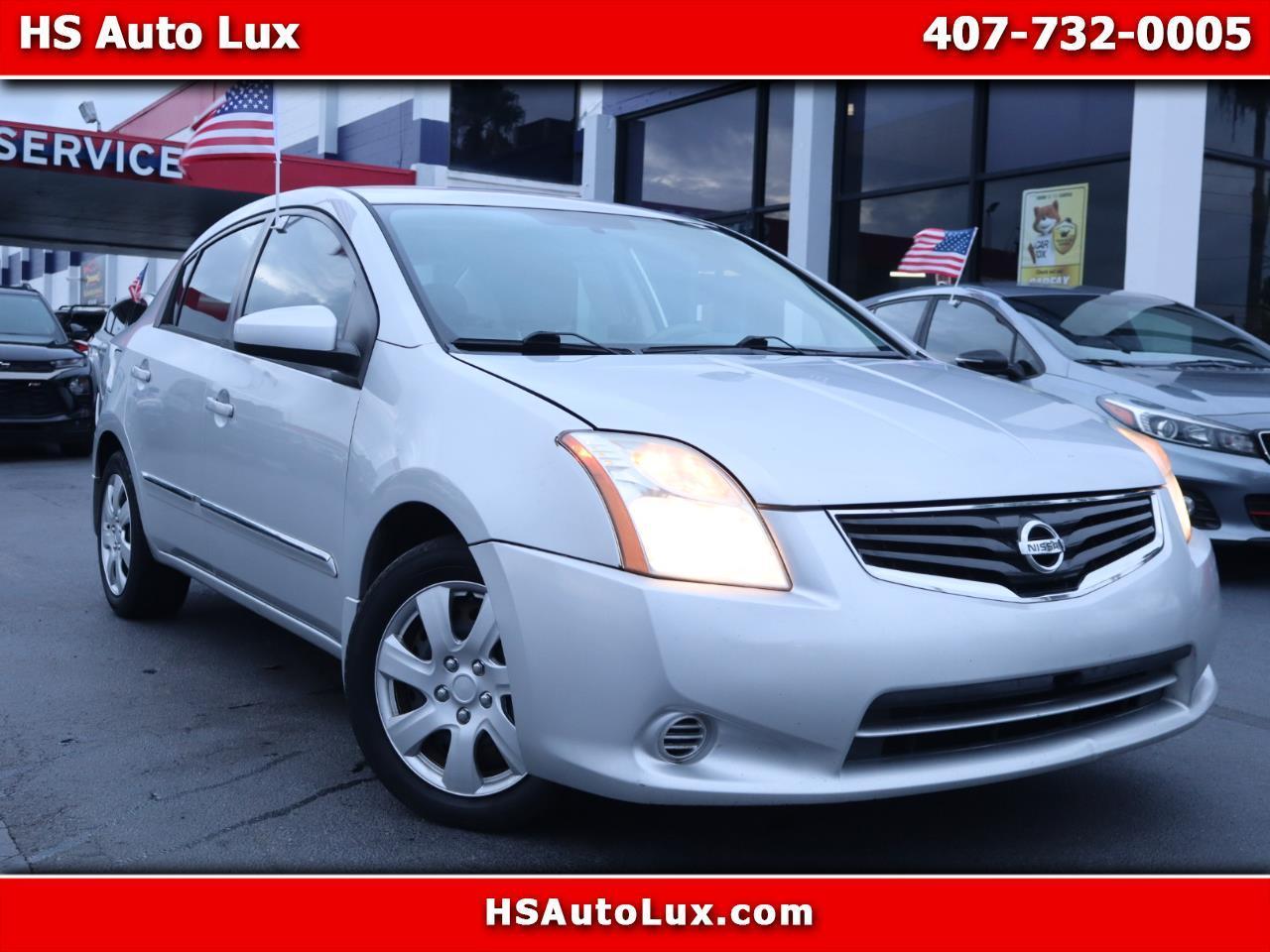 Nissan Sentra 4dr Sdn I4 CVT 2.0 S 2012