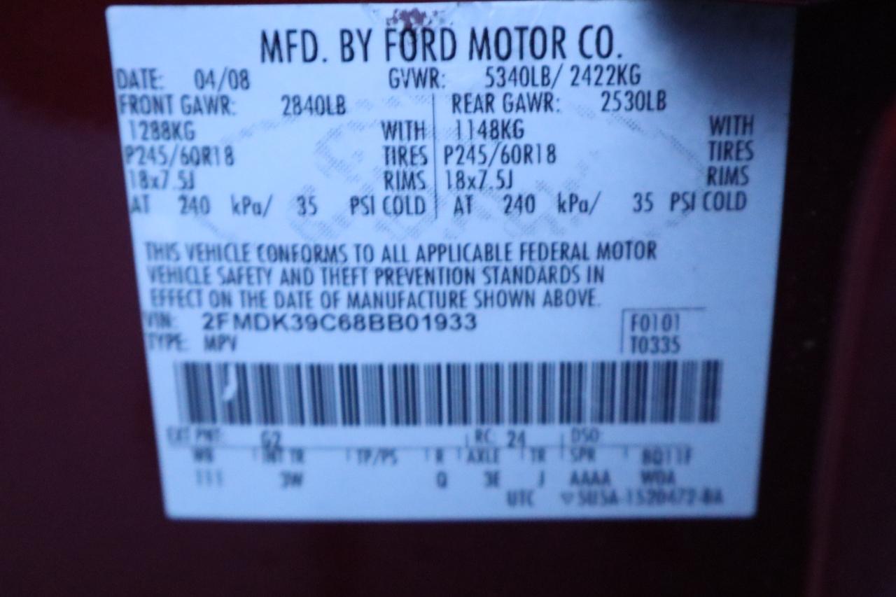 Ford Edge 4dr Limited FWD 2008