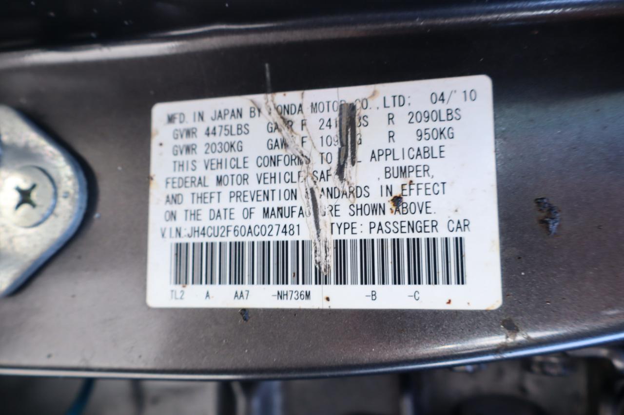 Acura TSX 4dr Sdn I4 Auto 2010