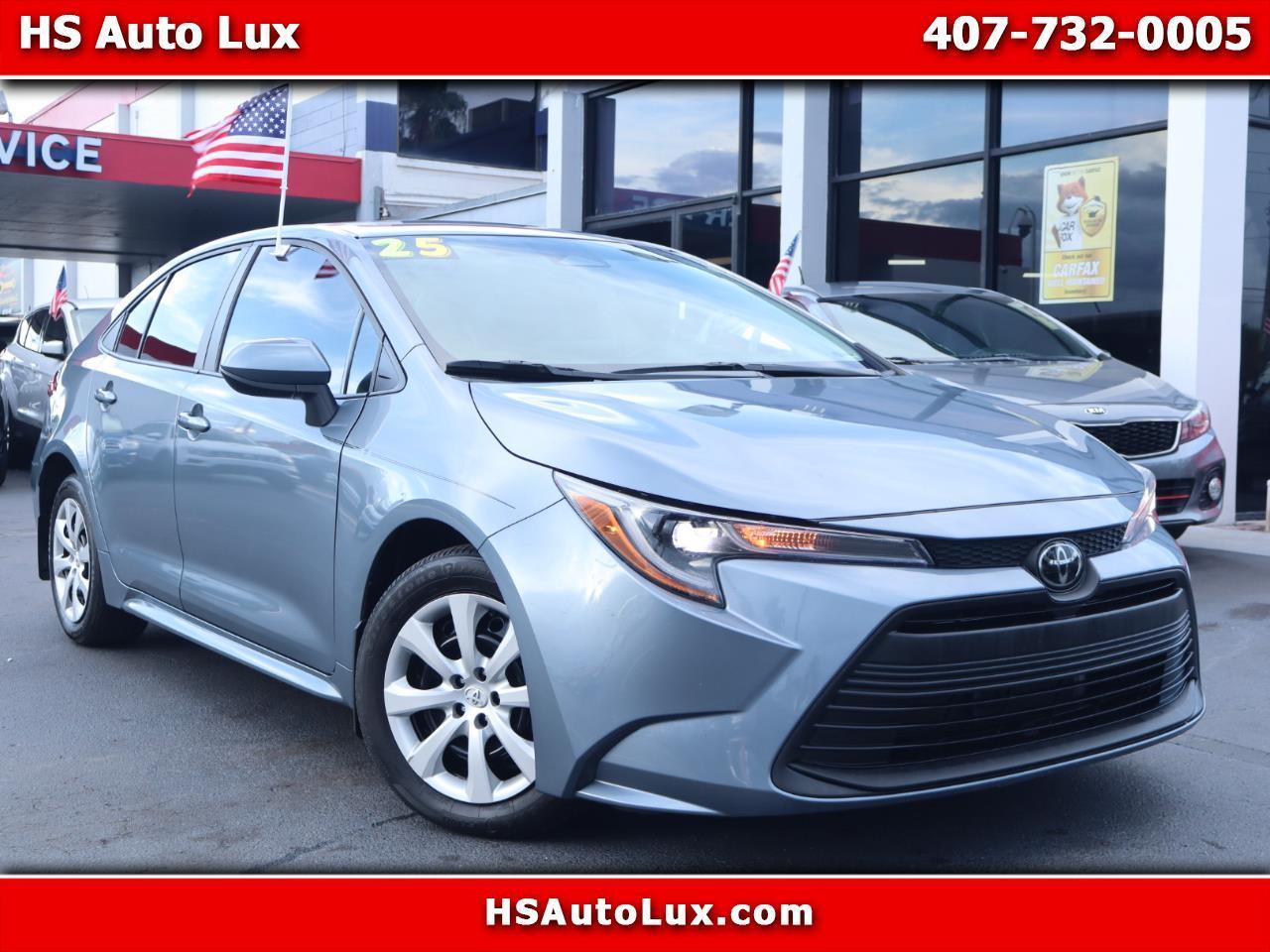 Toyota Corolla LE CVT (Natl) 2025