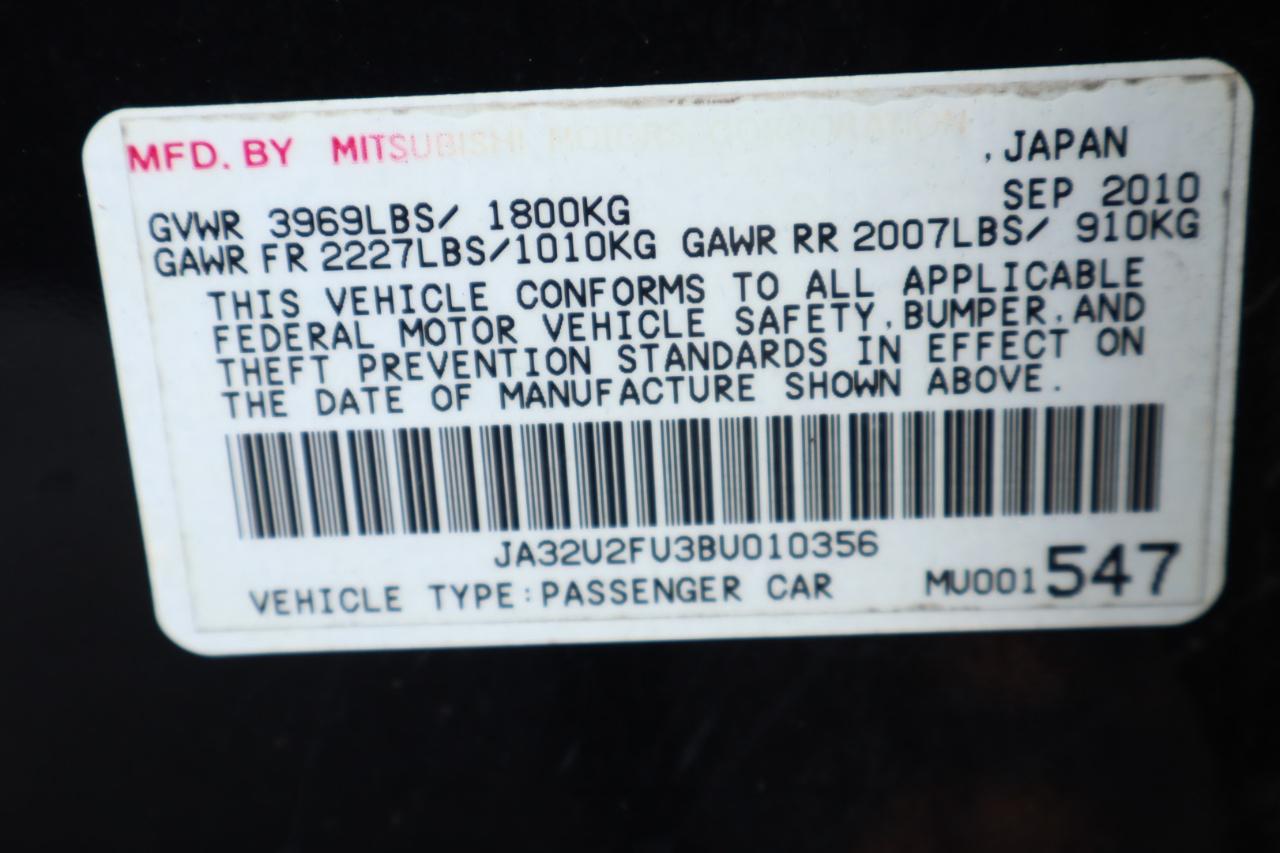 Mitsubishi Lancer 4dr Sdn Man ES FWD 2011